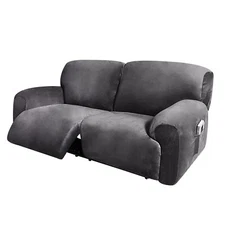ULTICOR Extra Wide 75" - 100" Reclining 2 Seater Sofa Extra Wide Reclining