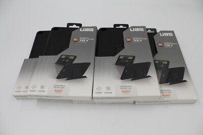 LOT OF 5 UAG Samsung Galaxy Tab A 8.0 2018 - BLACK - NEW