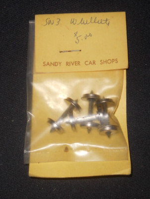 Sandy Radium Shop Sandy River Car Shops Sn3 Pkg of 4 Wheels | eBay