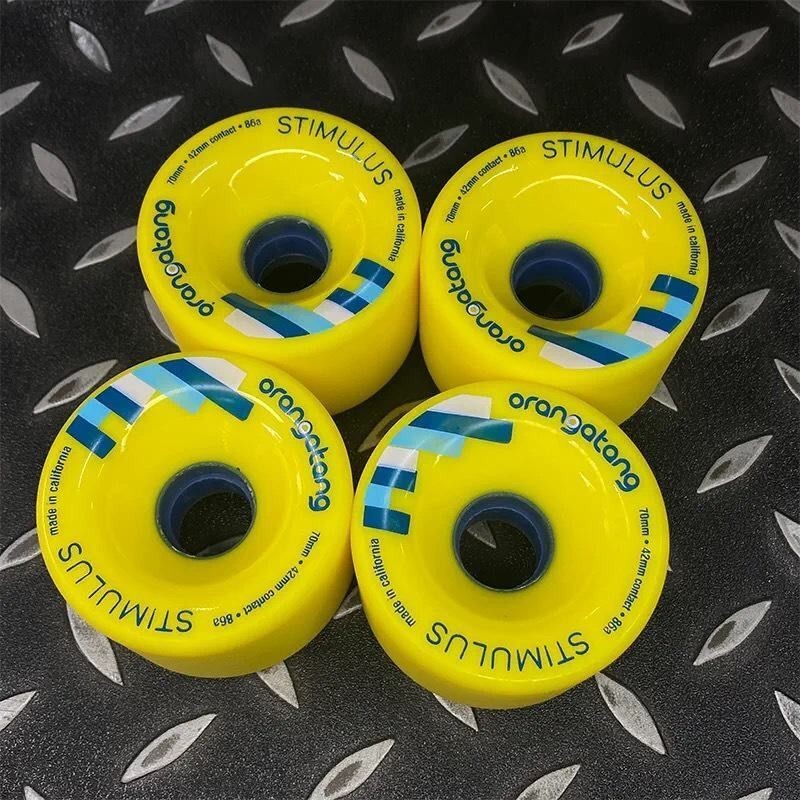 Neu Orangatang Balut Skateboard Rollen Longboard 72,5 mm x 35 mm