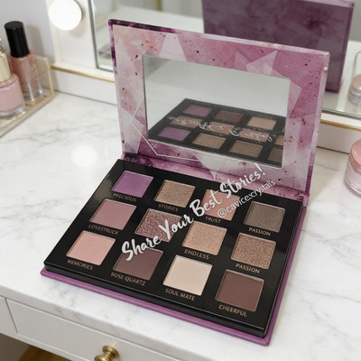 Catrice CRYSTALLIZED ROSE QUARTZ Lidschatten Palette 010 Sister of my Soul Edel