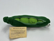 Vintage Fruitkin Sweet Pea Sarang Toys 1978 Pea Pod Peas in a Pod