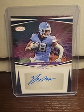 2025 Sage Football Bryson Nesbit #A-BN Blue Auto Vikings RC