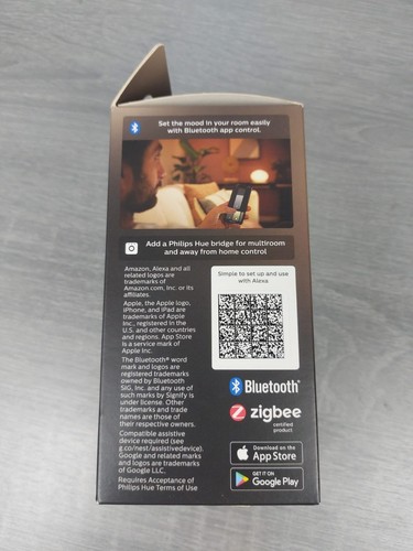 Philips Hue White E27 9,5W 1100lm Warmweiß 2700K Neu (929002469202) - Bild 5 von 6