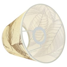 Cloth Lamp Shade Cover Leaf Design Lampshades Bedside Replacement