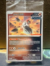 SEALED Iron Moth 028/182 Paradox Rift GameStop Stamped Reverse Holo Pokemon Card