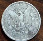 1901 O Morgan Silver Dollar