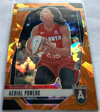 2024 Prizm WNBA Basketball Aerial Powers Atlanta Dream Orange Cracked Ice #37