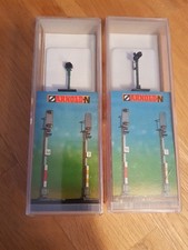 2x Arnold N Signale: 7610 Vorsignal + 7622 Gleissperrsignal, NEUWERTIG + OVP