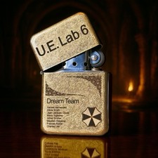 Resident Evil 4 Remake Inspired Luis Sera Flip Lighter | Windproof & Refillable