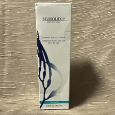 Arbonne Seasource Detox Spa Foaming Sea Salt Scrub 6.8 Oz NEW