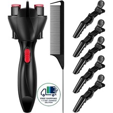 Juego de 7 trenzas autom ticas: m quina electr nica para hacer trenzas