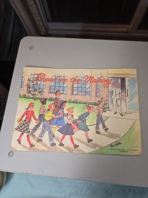 Vintage 1969 Bread In The Making School Kids Field Trip Booklet History