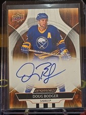 2024-25 UPPER DECK ENGRAINED ICONS DOUG BODGER AUTO #CA-OU