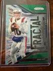 2025 Panini Prizm - Fractal  - Drake Maye #7  - Green Prizm