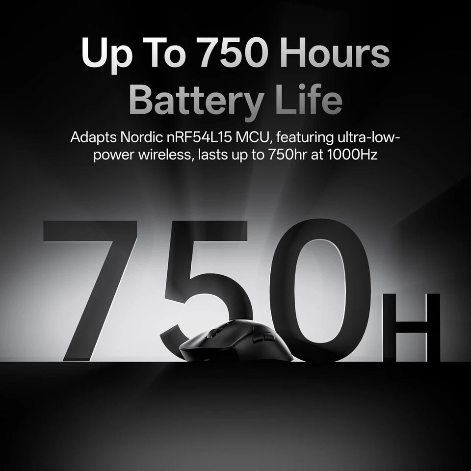 Rapoo VT7 Wireless Gaming Mouse, True 8K Wireless Polling Rate, 53g Lightweight - Image 4 of 4