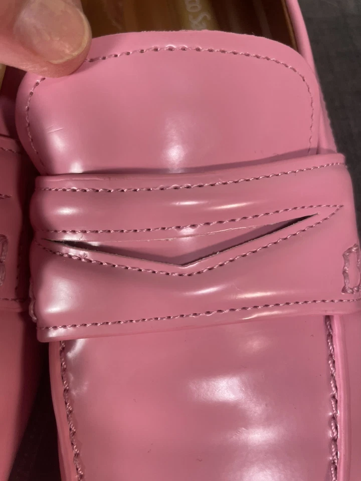 Franco Sarto Lillian Penny Loafer Rouge  pink Size 8M EUC - Image 4 of 4