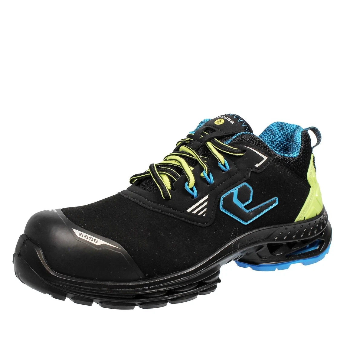 SCARPA ANTINFORTUNISTICA 41 U POWER HARD ALTA CLASSE S3 SRC ESD NERA VERDE - Foto 12