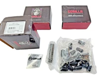 60 QTY Gorilla Small Diameter Lug Nuts Black 12mm x 1.50 12x1.5 K5CS-12150BGR