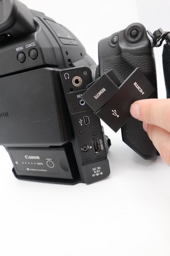 Canon C100 Camcorder Professional with Dual Pixel Autofocus Upgrade REFURBISHED - Picture 8 of 16