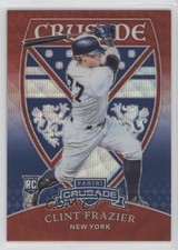 2018 Panini Chronicles Crusade Ruby Wave Prizm /199 Clint Frazier #6 2yi