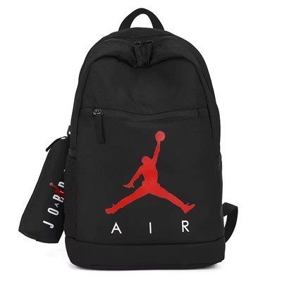 Sports Travel Backpack | Black Rucksack with Adjustable Straps