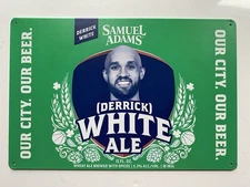 Samuel Adams Beer - Boston Celtics Sign - Derrick White - NBA