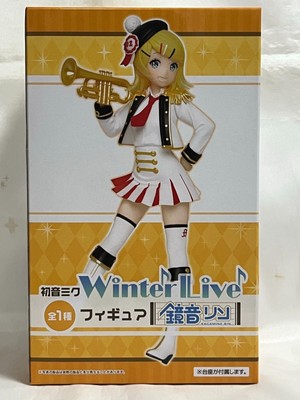 Kagamine Rin Hatsune Miku Winter Live Figur Taito NEU versiegelt