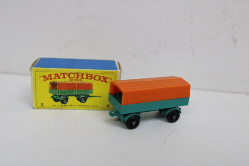 Matchbox Regular Wheels #2 D2 Mercedes Trailer 1968