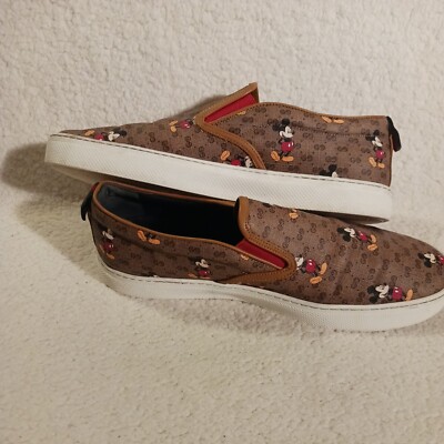 Gucci Disney Collaboration Mickey Mouse Men Size 10 Brown  display picture 3