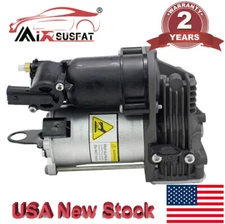 For Mercedes ML GL class W166 X166 GL450 GL550 Air Suspension Compressor pump US
