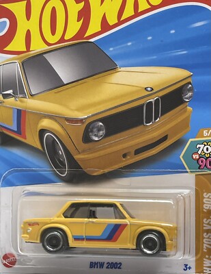 2025 HOT WHEELS BMW 2002 YELLOW-CASE F EDITION (77/250) | eBay