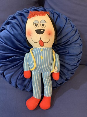 ヴィンテージ Knickerbocker 犬 ぬいぐるみ レトロ　ニッカボッカー Vintage Knickerbocker Animals of Distinction Dog Plush RARE 12” | eBay