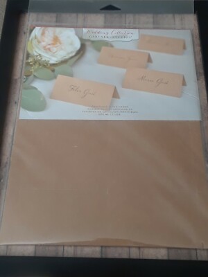 Gartner Studios 16704 Wedding Collection Printable Place Cards 1 Pack~48 Count