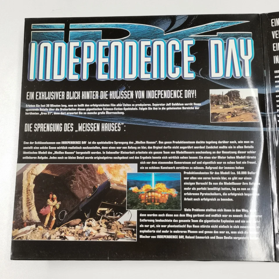 Laser Disk Disc - LD  - Independence Day  - 1997 Widescreen Edition - Bild 3 von 4