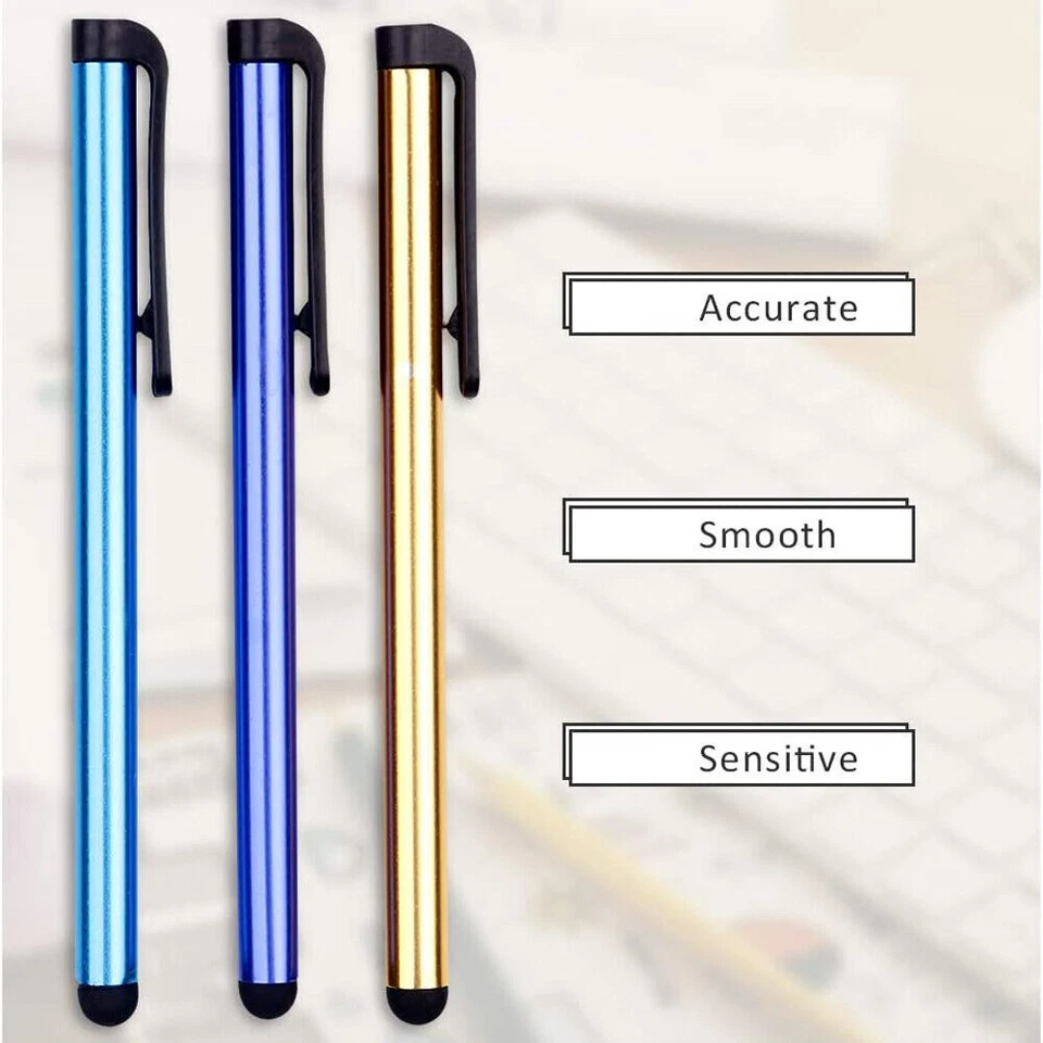 10PCS Touch Screen Pen Pencil Stylus Universal For iPhone iPad Samsung Tablet PC - Image 2 of 4