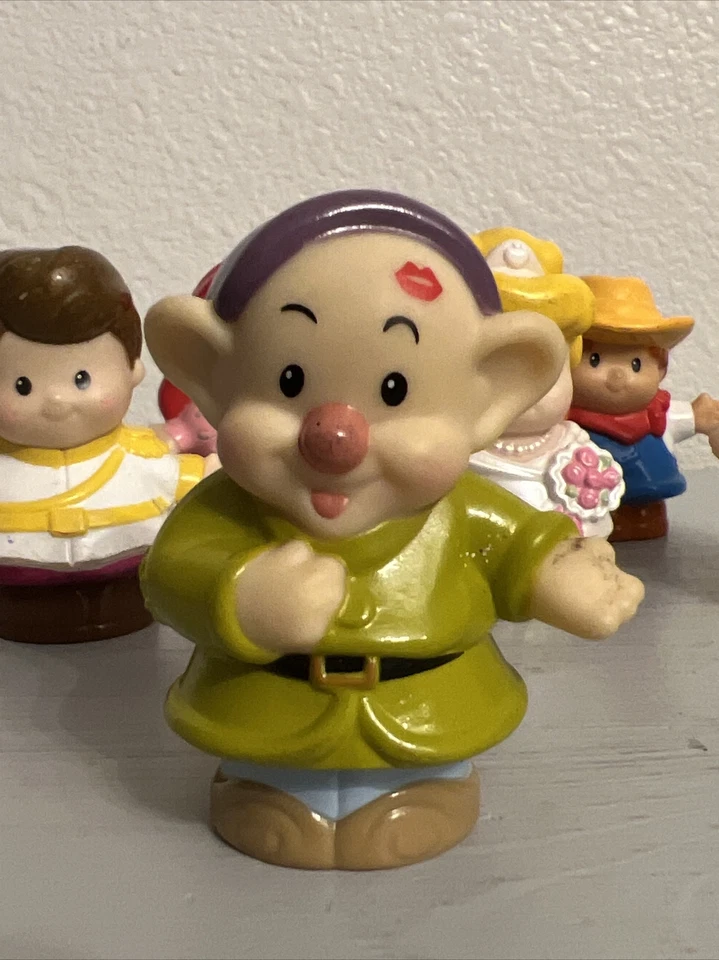 "JUEGO DE 6-2,5"" FIGURA DE ACCIÓN DE PLÁSTICO FISHER PRICE TOYS LITTLE PEOPLE BABY TOYS" Foto 3 de 4