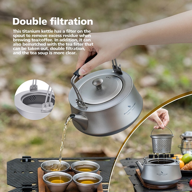 Stainless Steel Kettle Best Teapot For Gas Stove 1L Stainless