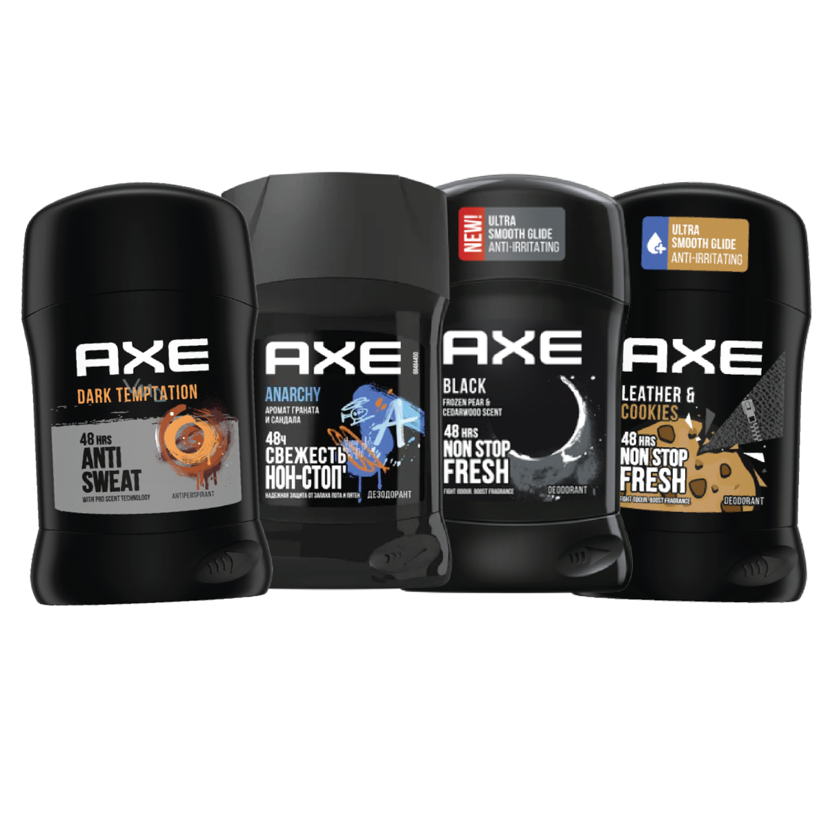 Axe Variety Scent Antiperspirant Deodorant 50ml Mix Match
