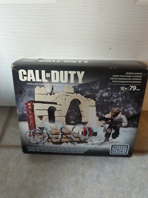 NIB Sealed Mega Bloks Call Of Duty Construction Set Desert Outpost