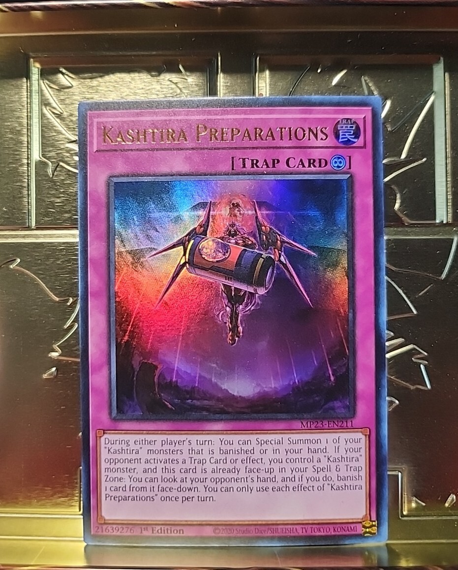 Yu-gi-oh! TCG 1x Kashtira Preparations MP23-EN211 Ultra Rare x1 YUGIOH! NM 