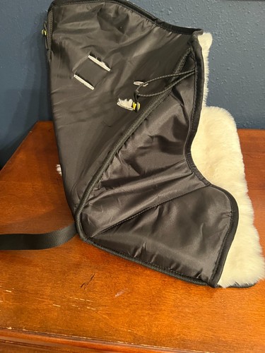 Veer Shearling Seat Cover for Cruiser & Toddler Comfort Seat EUC - Picture 2 of 13