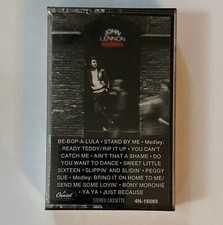 John Lennon Rock 'N' Roll Cassette Tape 4N-16069 Capitol NEW OLD STOCK SEALED  