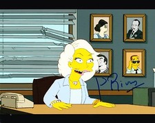JOAN RIVERS SIGNED 8X10 PHOTO AUTOGRAPH THE SIMPSONS FOX FASHION ICON COA B