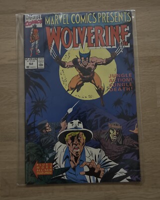 MARVEL COMICS PRESENTS #62, Wolverine, Scarlet Witch - 1990