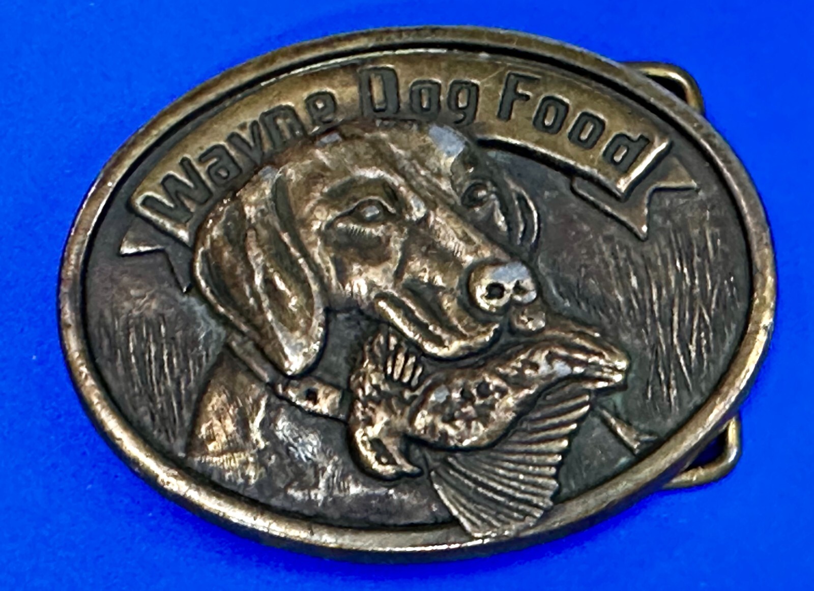 Bird Dog Bird Pheasant Hunting 50th Anniversary Promo Belt Buckle
