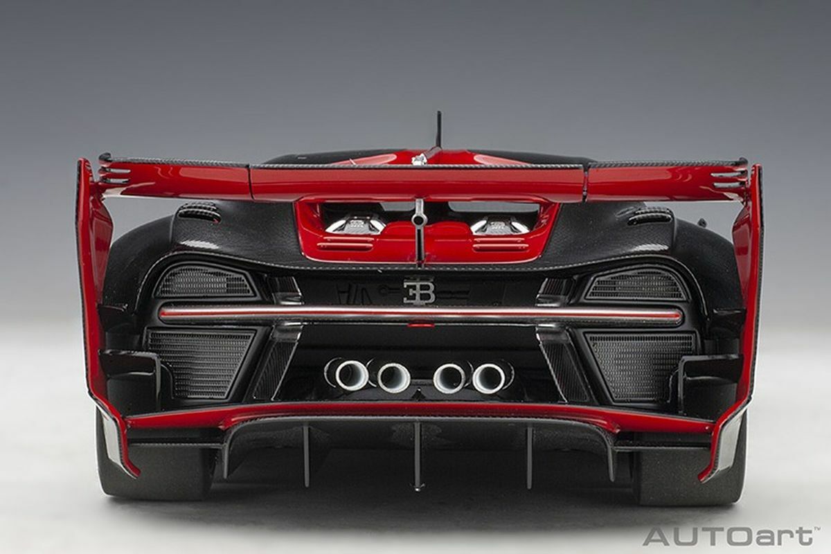 BUGATTI VISION GRAN TURISMO ITALIAN RED WITH BLACK CARBON 1 BUGATTI VISION GRAN TURISMO ITALIAN RED WITH BLACK CARBON 1