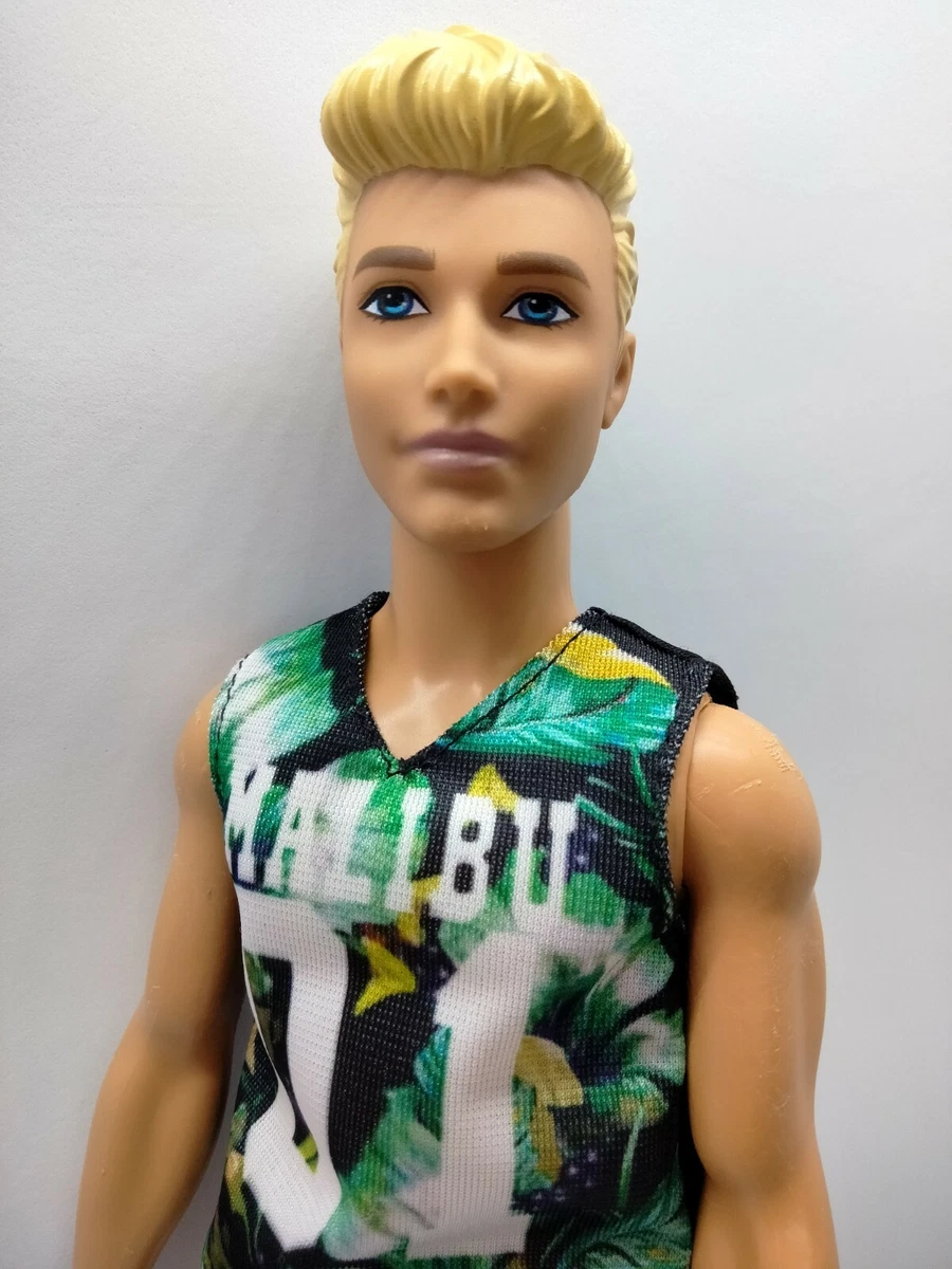 Barbie Fashionistas Ken Doll 116 Game Day Malibu Blond Hair