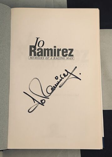 LIBRO AUTOBIOGRÁFICO FIRMADO JO RAMIREZ MEMORIAS DE UN HOMBRE DE CARRERAS FÓRMULA 1 McLAREN - Imagen 2 de 6