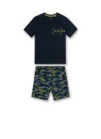 Jungen Shorty / Kurzer Schlafanzug Racing Camouflaage V. Sanetta Gr.188